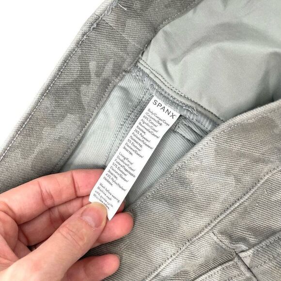 SPANX Jean-ish Ankle Leggings in Stone Washed Camo‎ Size M - Picture 10 of 10